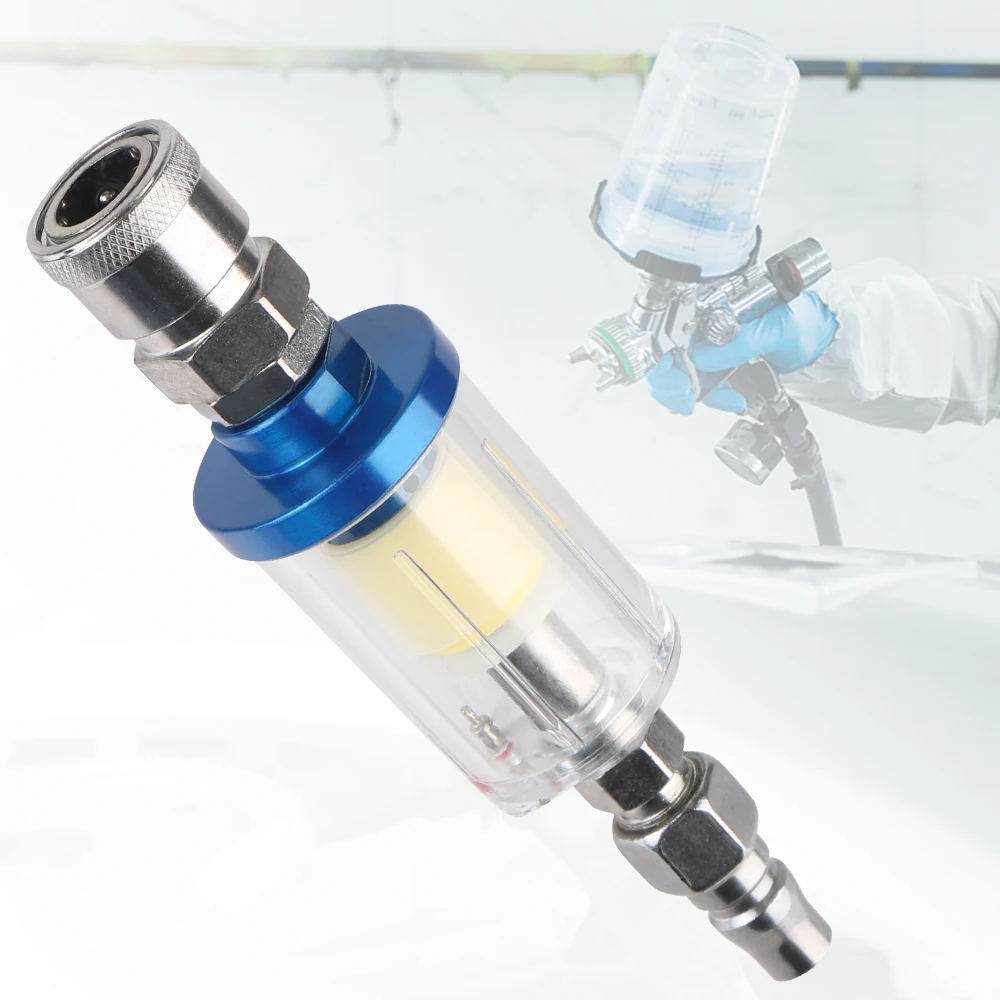 Airbrush Kit With Mini Compressor - 클리어 워터 트랩 에어 브러시 키트