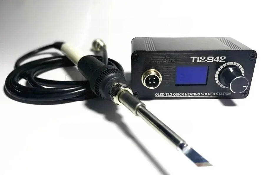 Digital Soldering Station T12 - 미니 T12 STC OLED 디지털 납땜