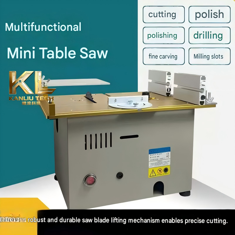 Mini Table Saw For Woodworking - T7 미니 테이블 톱, 목공용 절단기,