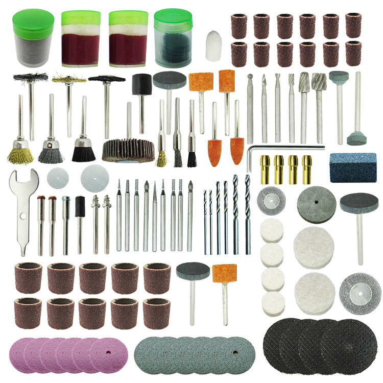 Reciprocating Saw Attachment Drill - 166Pcs 로타리 도구 액세서리 세트는 Dremel
