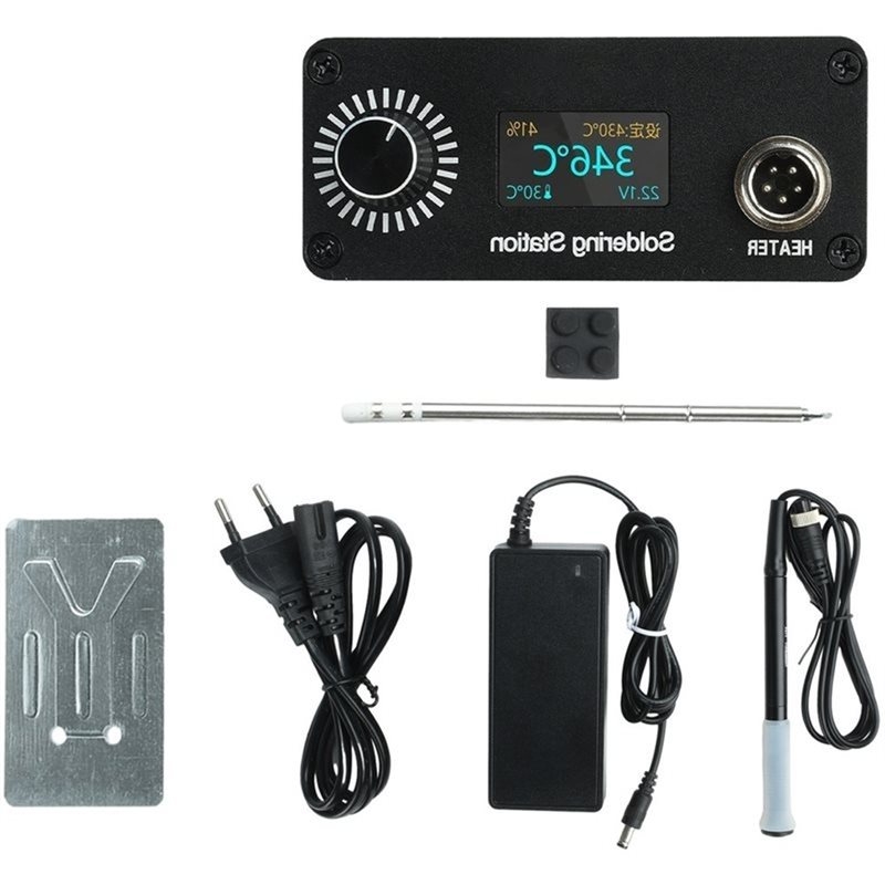 Digital Soldering Station T12 - B03C-T12 디지털 납땜 스테이션 OLED 디스플레이가