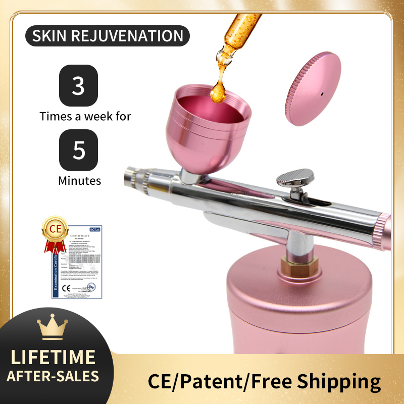 미니 에어 브러시 나노 산소 압력 딥 스킨 인젝터, 가 - Airbrush Kit With Mini Compressor 리뷰 및 가격
