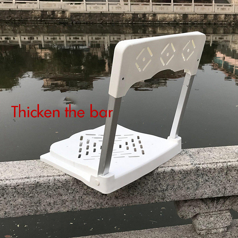 등받이 시트 패드가 있는 접이식 낚시 상자, 휴대용 낚 - Garden Tools 리뷰 및 가격