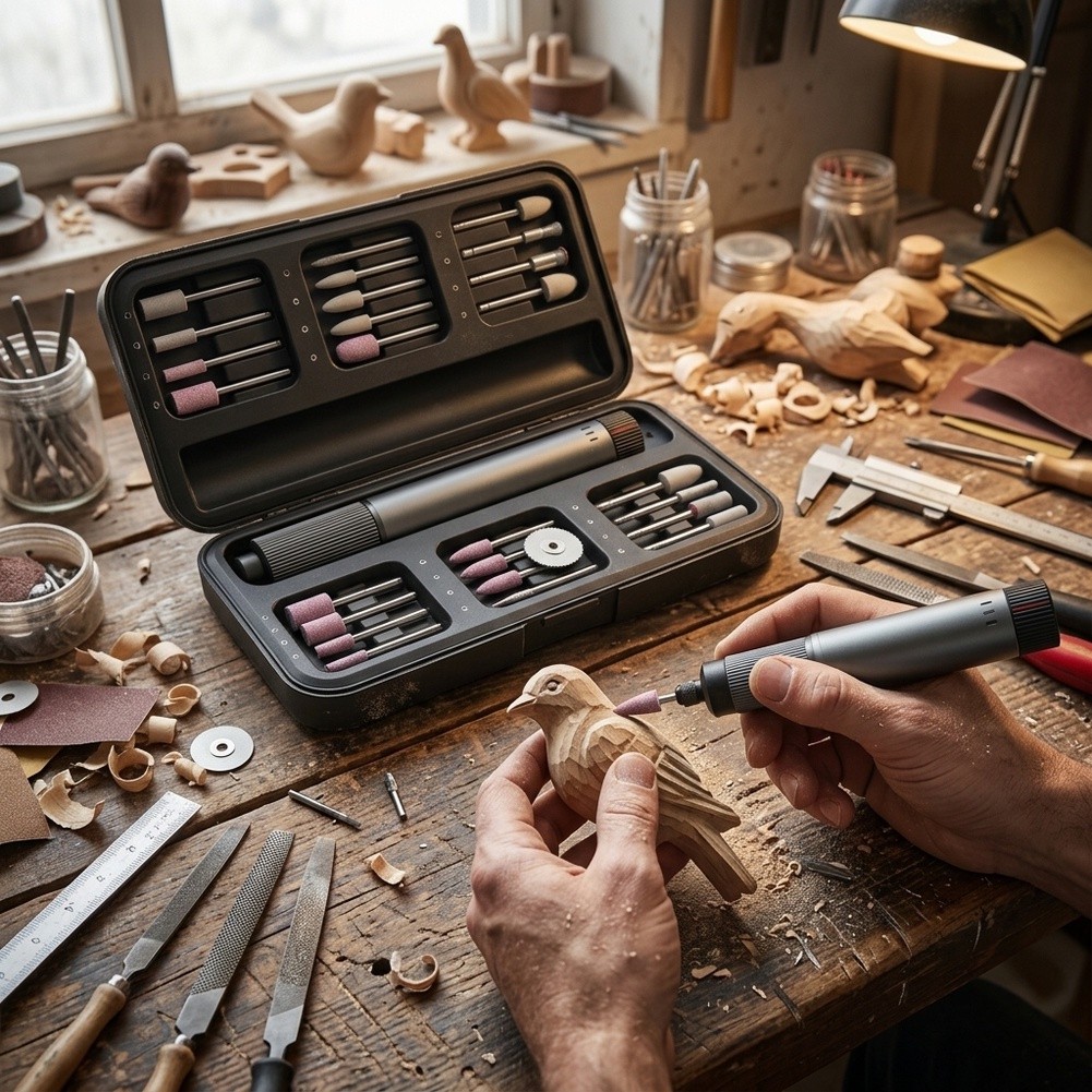 24가지 액세서리가 포함된 무선 회전 공구 세트, 전동 - Cordless Rotary Tool Kit Accessories 리뷰 및 가격