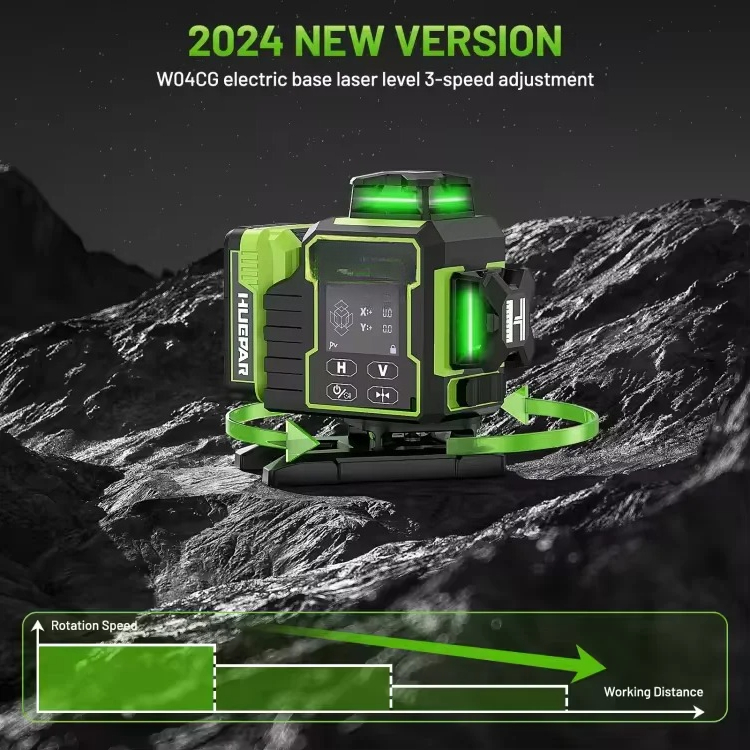 W04CG 4D 16라인 그린 빔 자동 수평 조절 LC - Laser Level 16 Lines 4D Green 리뷰 및 가격