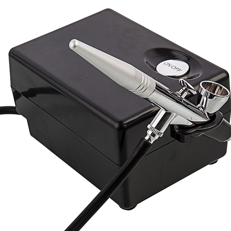 케이크 매니큐어를위한 휴대용 BT16 분무기 메이크업  - Airbrush Kit With Mini Compressor 리뷰 및 가격