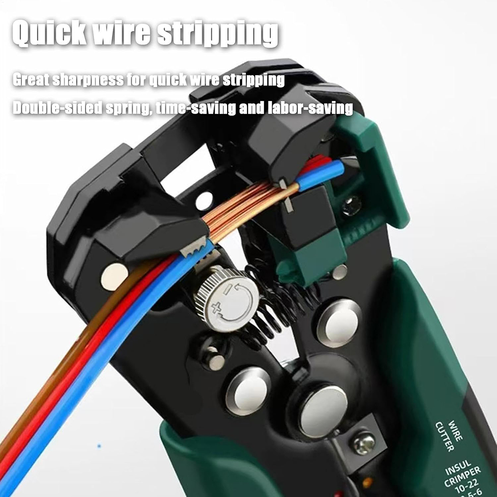 크림퍼 케이블 커터 조절식 자동 와이어 스트리퍼 다기능 - Automatic Wire Stripper Cutter 리뷰 및 가격